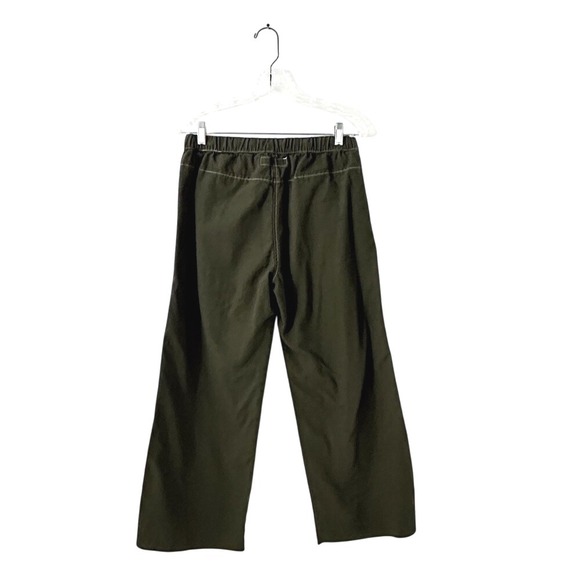 Utility Canvas Beach Pant cotton green - size Medium - Picture 2 of 9